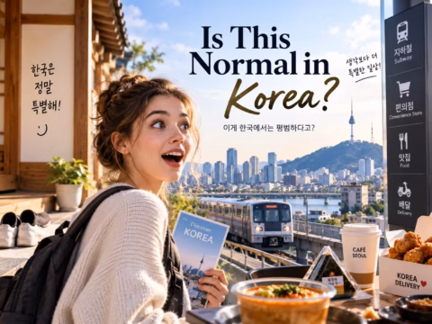 한국 생활 문화 외국인이 직접 보고 놀라는 서울의 일상 풍경